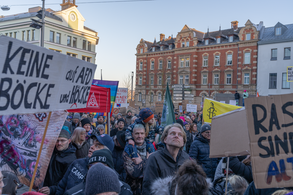 Demo gegen Rechts