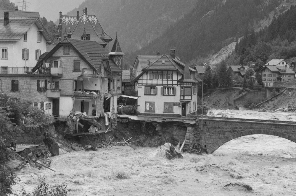 Das Dorf Gurtnellen