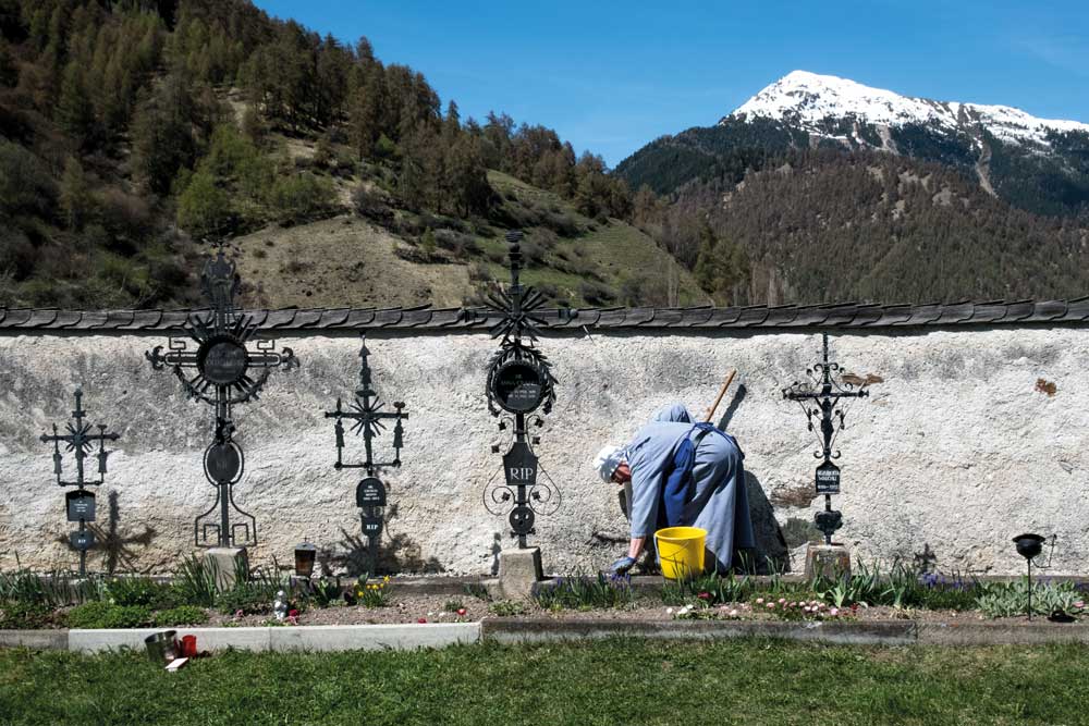 Mustair Petrus Zeitpunkt Kloster