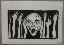 Der Schrei von Edvard Munch (1863 - 1944)