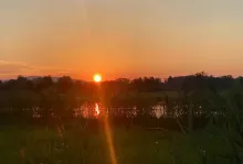 «War es nicht paradiesisch, im Abendlicht schwimmen zu gehen?» (Bild NL)